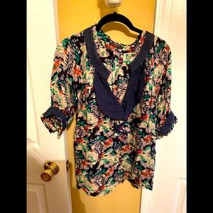 TMHL Floral blouse - Large - GUC